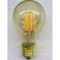 A60 3.5W / 5.5W diodo emissor de luz bulbo com tampa de ouro